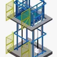 四川德陽綿陽液壓導(dǎo)軌貨梯升降機電梯